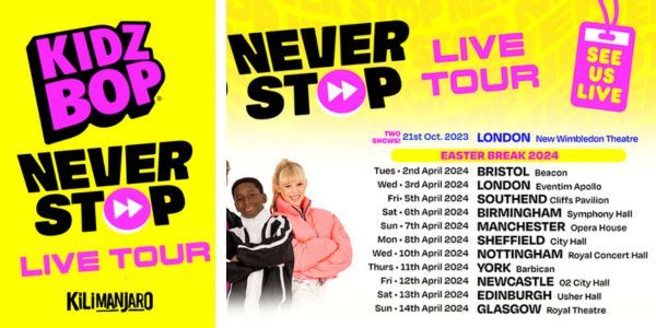 Kidz Bop - Never Stop Live Tour