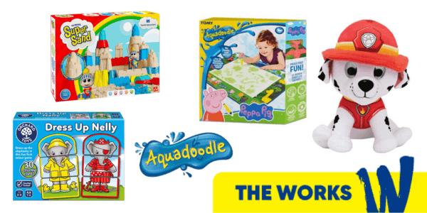 Whopping 25% off selected Toys at The Works