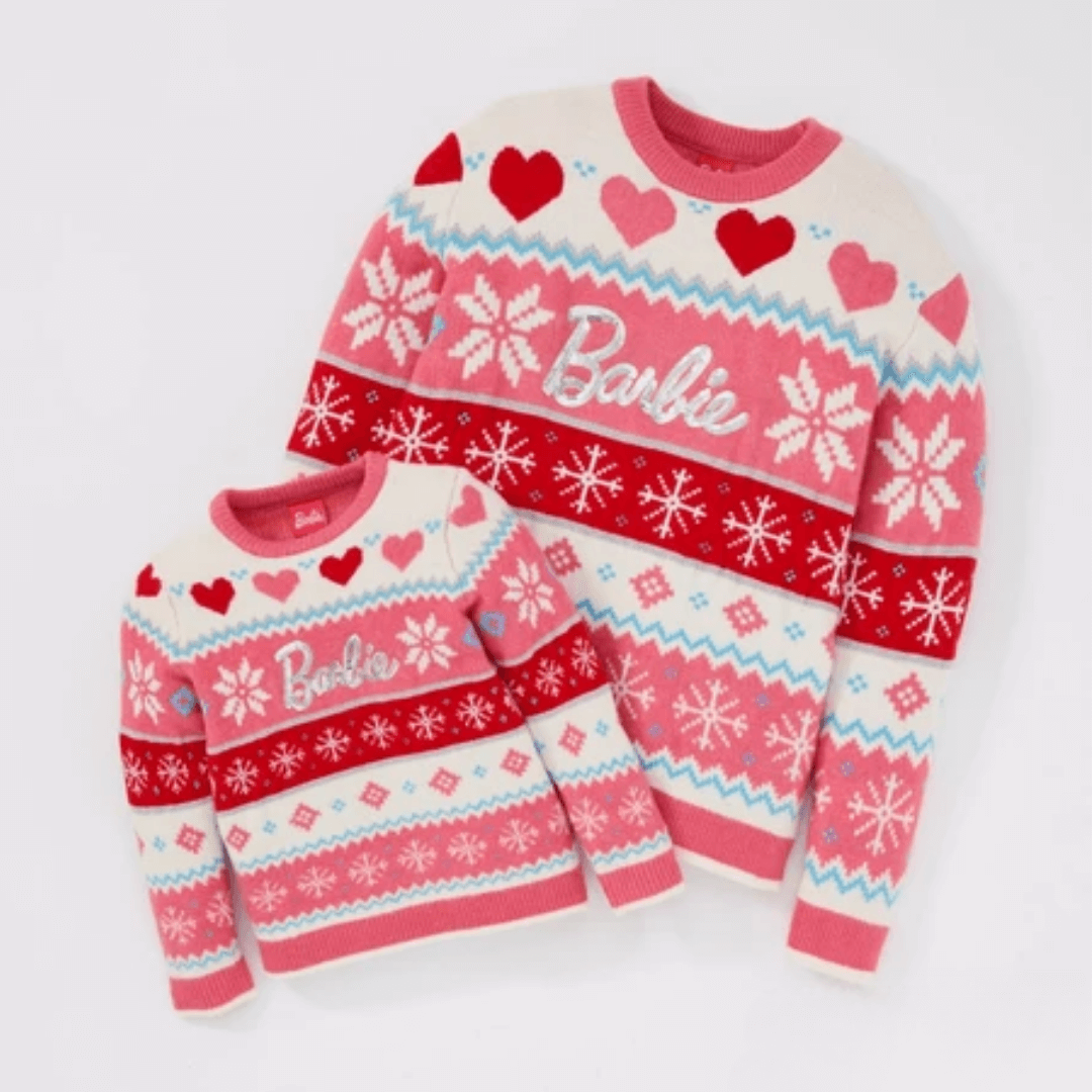 Barbie Mini Me Christmas Jumpers