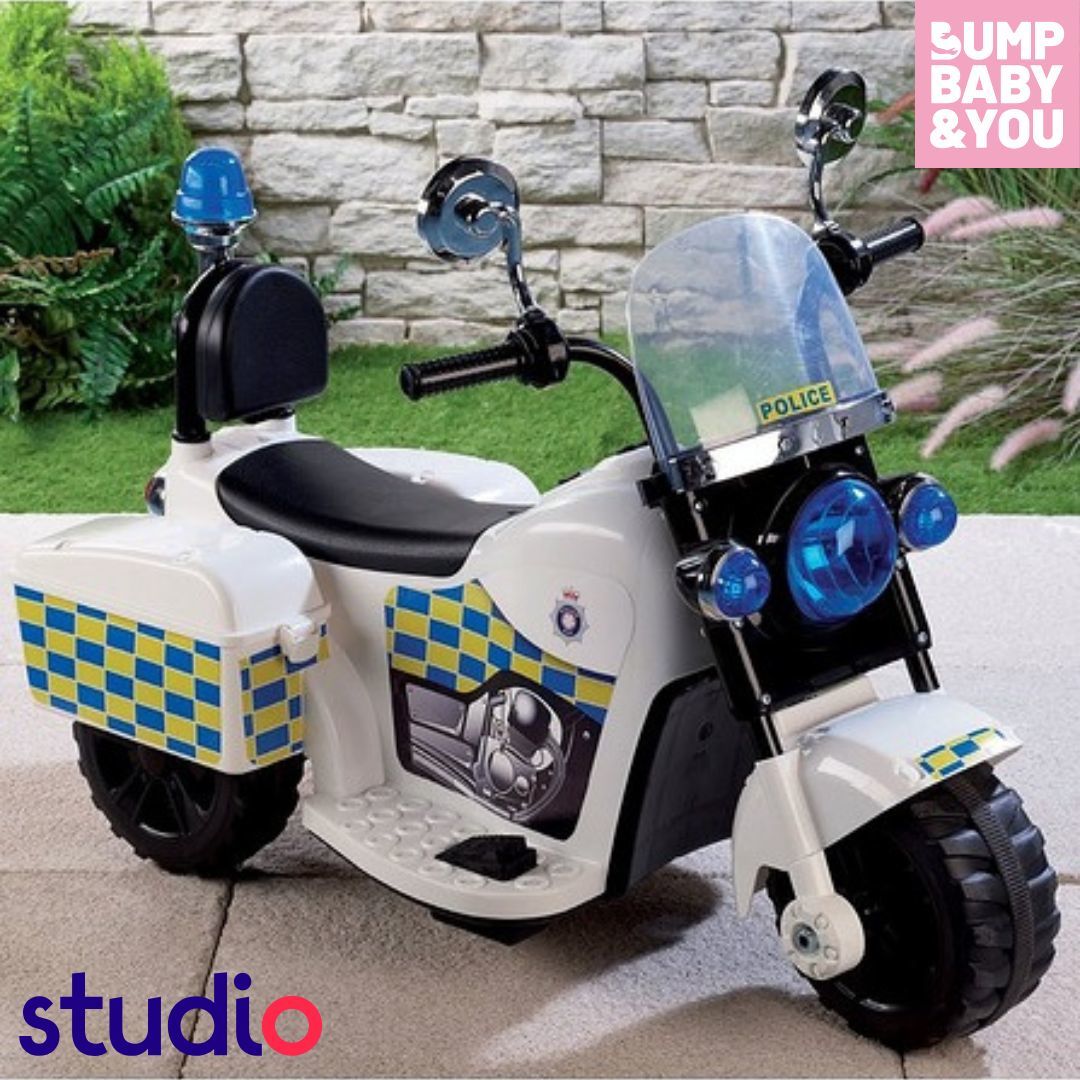 Ride-On Electric Police Bike Just £40 @ Studio