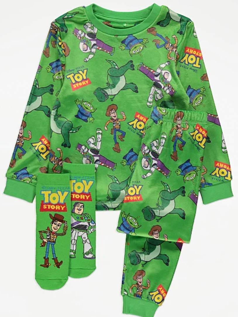 Toy Story Fleece Pyjamas and Socks