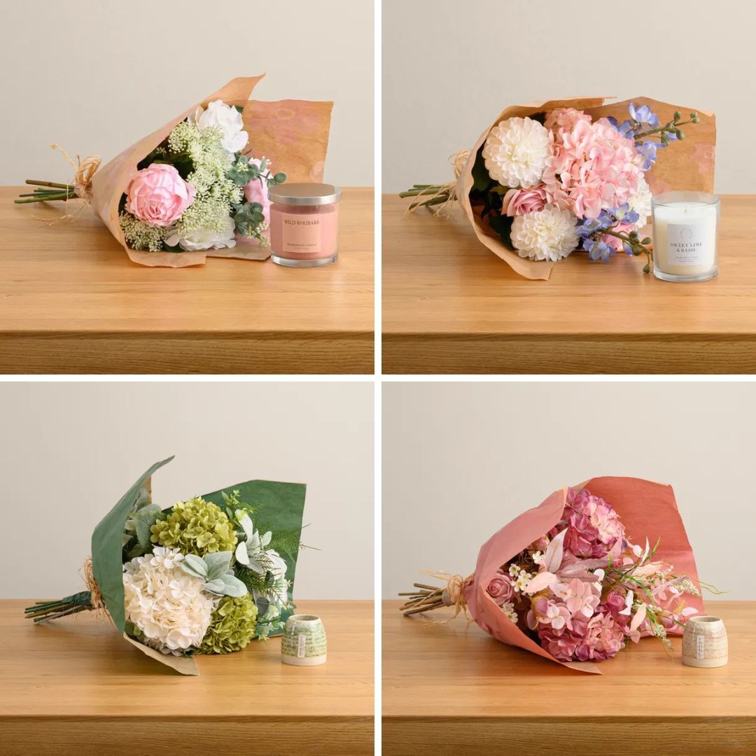 artificial-flower-candle-gift-sets
