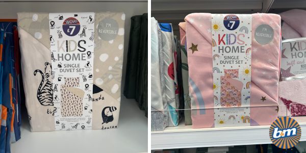 Kids Bedding Sets Only £7 @ B&M