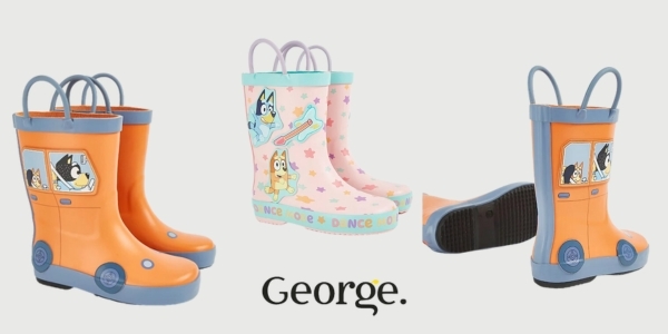 Bluey Wellington Boots @ Asda George