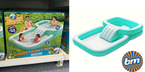 Staycation Family Pool With Slide @ B&M