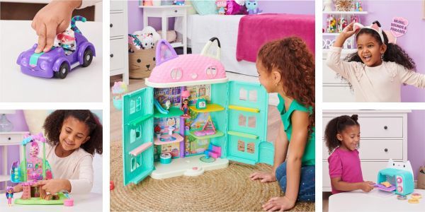 Gabby’s Dollhouse, Bakey with Cakey Kitchen Playset with Figure, for Ages 3  and up