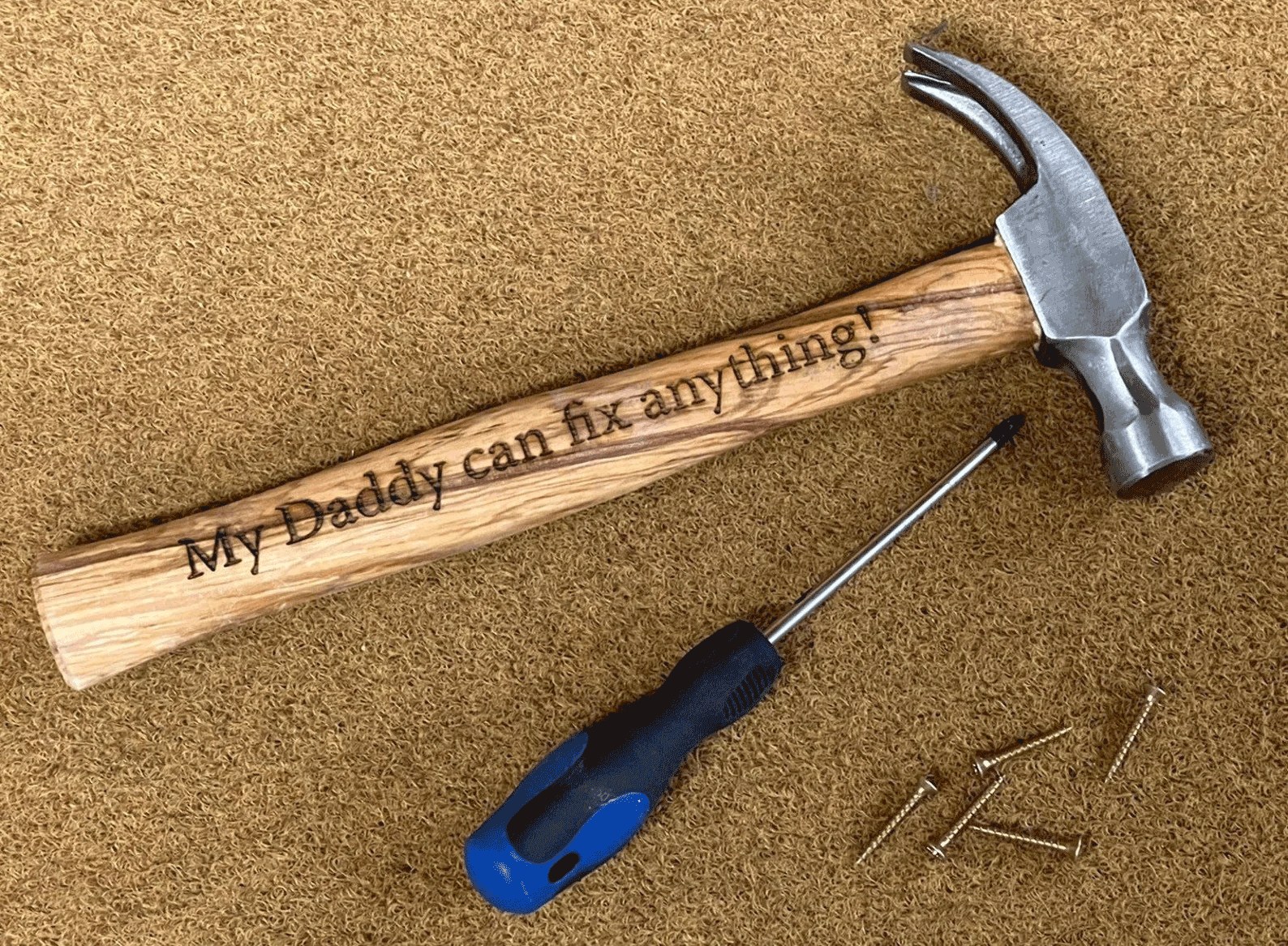Personalised Hammer - Daddy Can Fix Anything