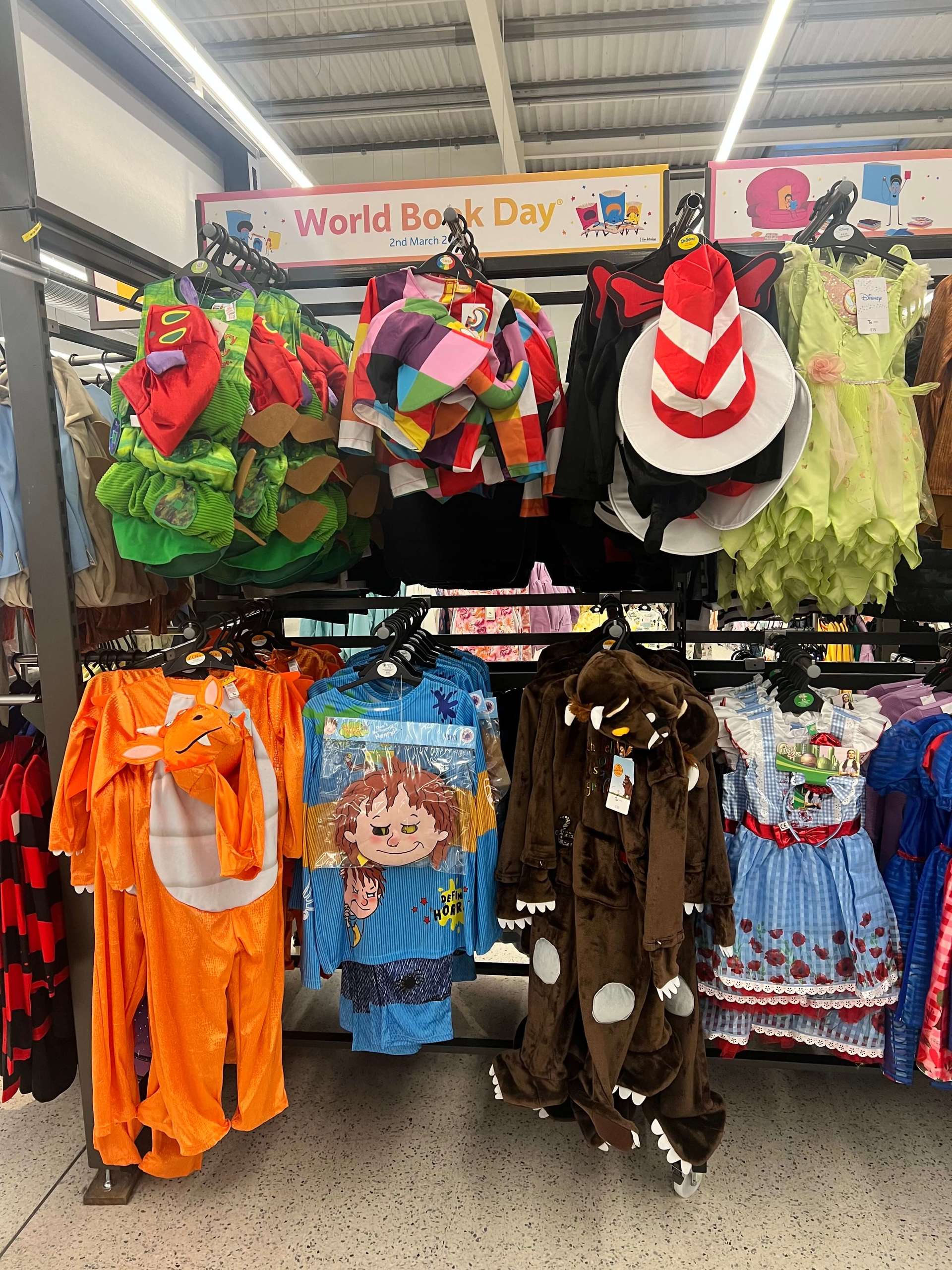 Sainsburys Tu World Book Day Costumes