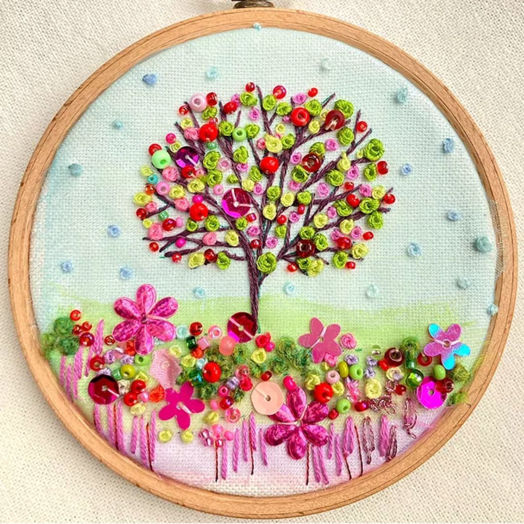 john-lewis-tree-and-meadow-embroidery-kit