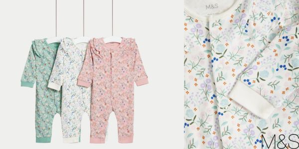marks-and-spencers-floral-sleepsuits