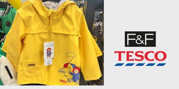 Paddington Bear Raincoat @ Tesco F&F