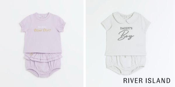 River Island Baby Bloomers Set Only £6