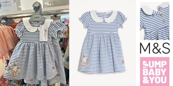 The Prettiest Striped Peter Rabbit Dress @ Marks and Spencer